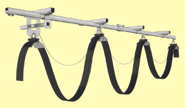 C-Track cable slide trolleys